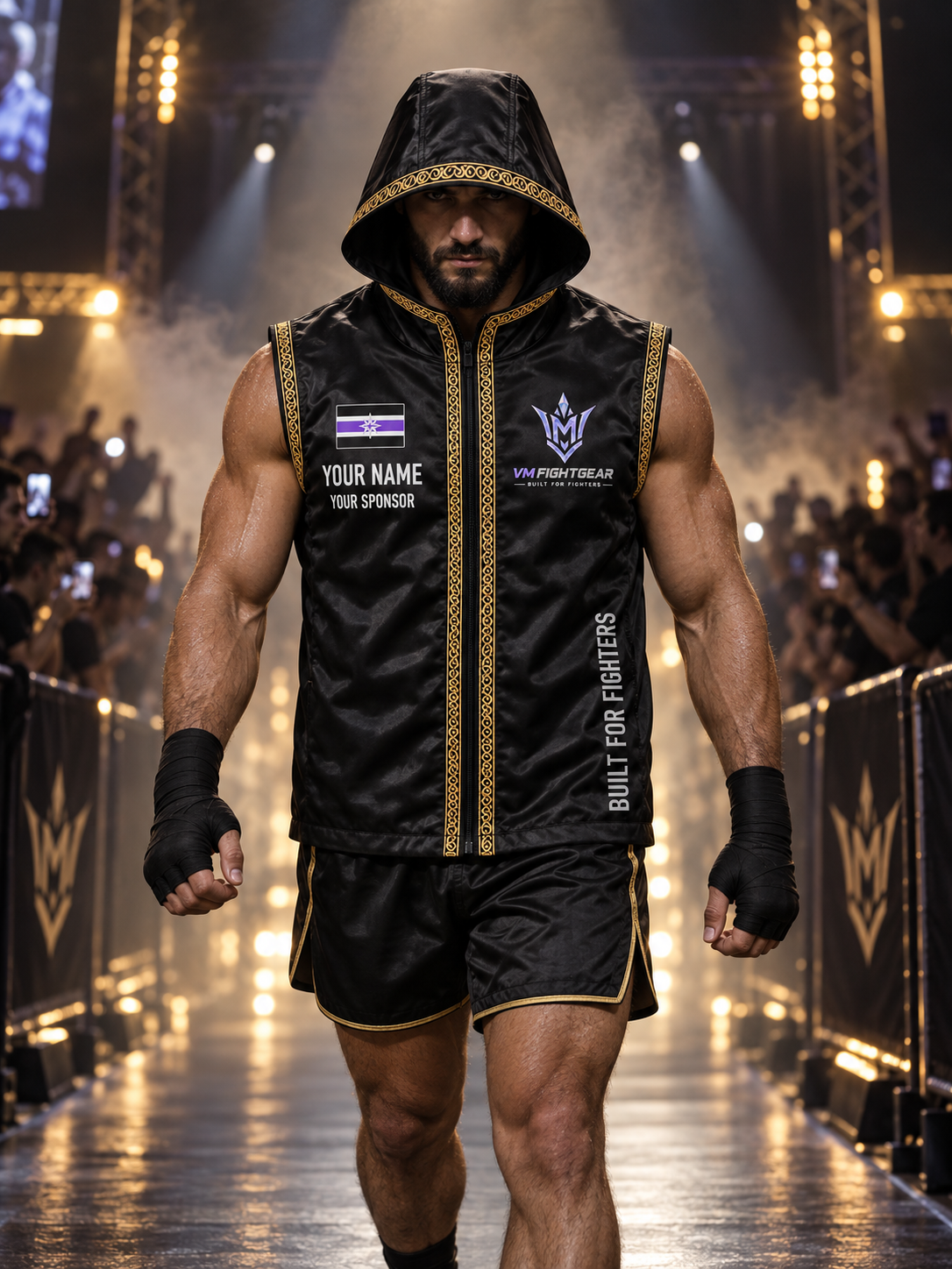 Personaliseerbare Walkout Jacket – Custom Fightwear