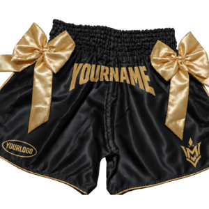 VM Fightgear Unisex Kickboksbroekje met Strikken – Gepersonaliseerd