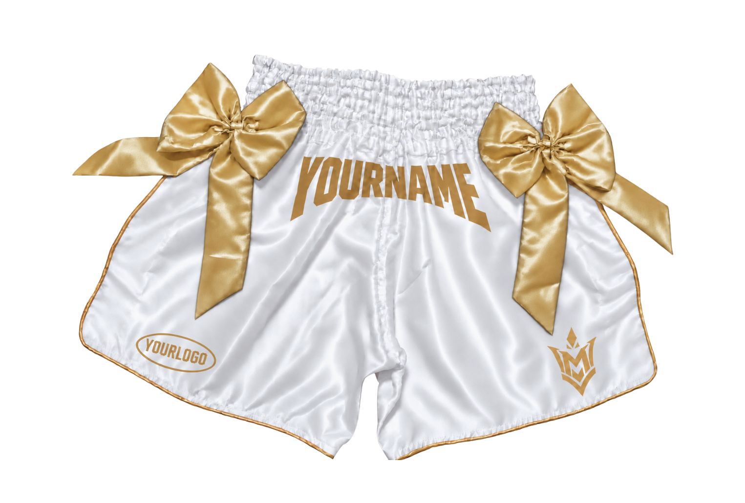 VM Fightgear Unisex Kickboksbroekje met Strikken – Gepersonaliseerd - Afbeelding 5